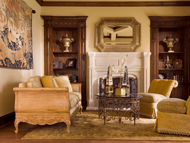 Elegant openwork furniture will emphasize the style and taste of the owners