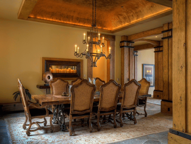 The perfect choice for a medieval-inspired dining area