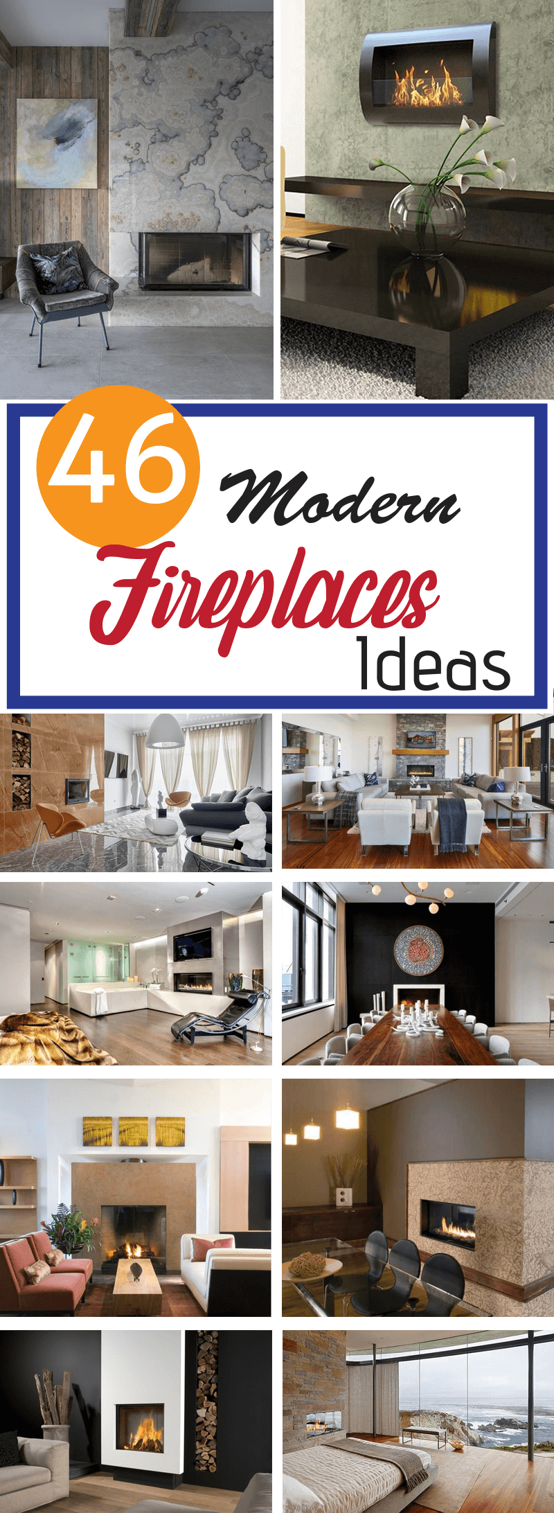 best modern fireplace ideas and designs