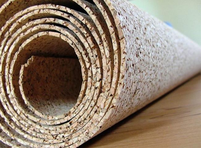 Type of roll cork panel