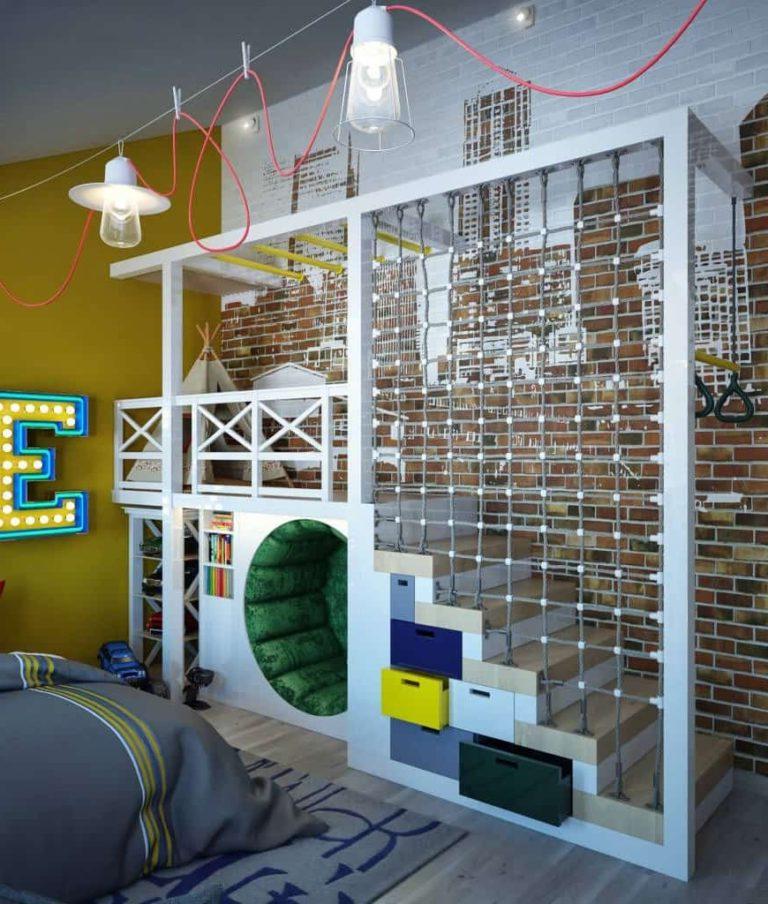 An original design solution for a children's playroom