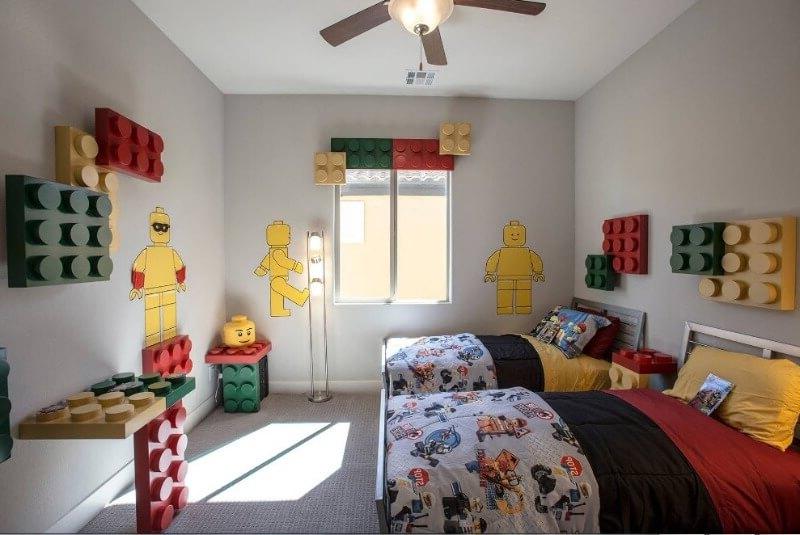 lego themed room