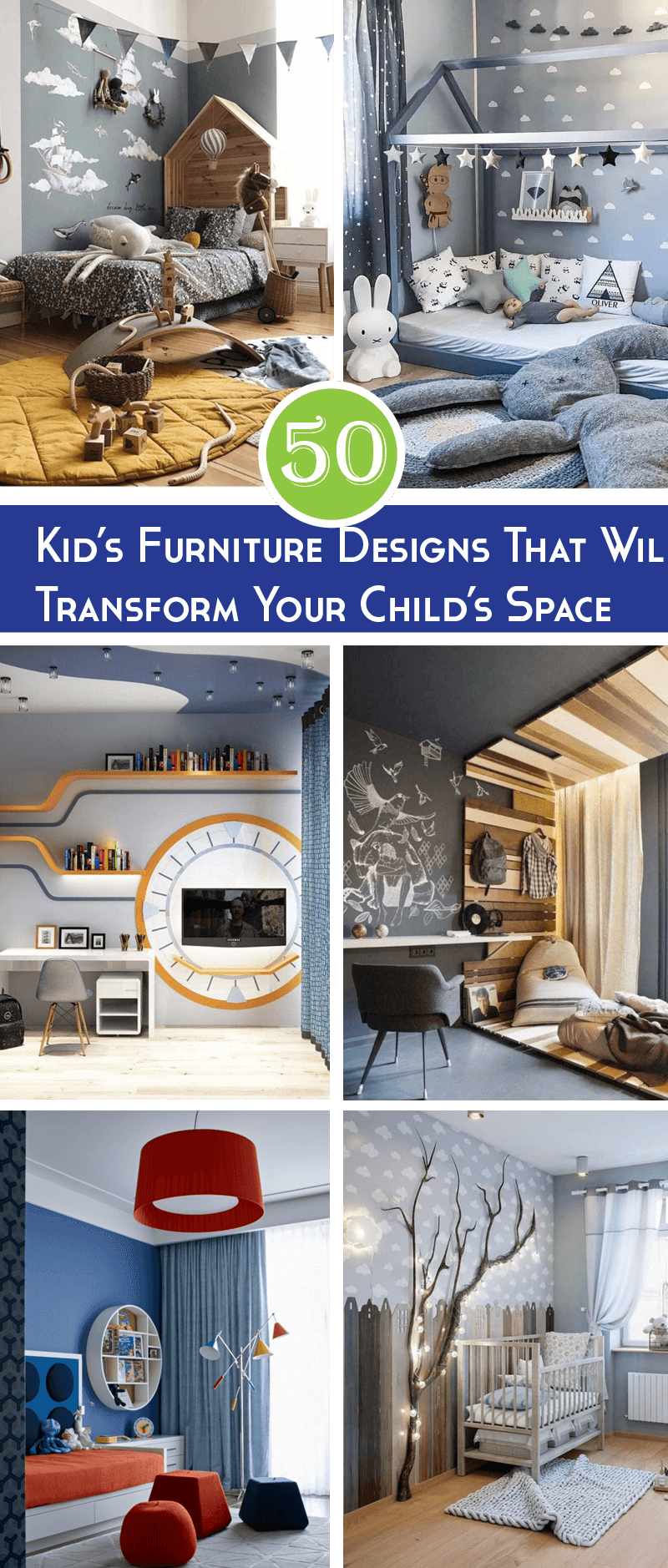 Creative & Fun Kid’s Furniture Designs for Every Age and Style