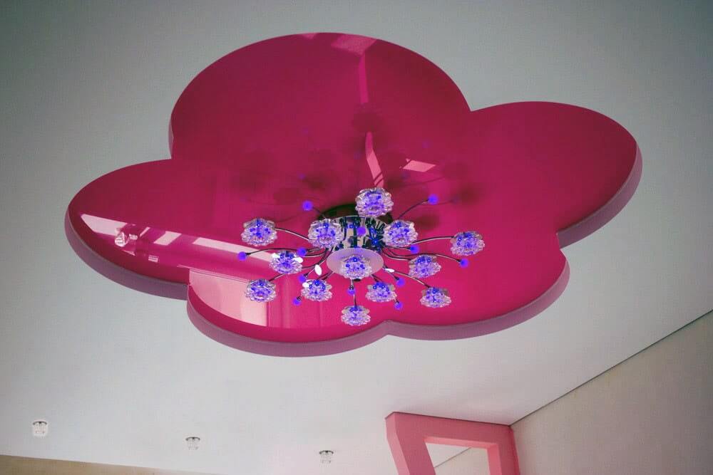 Stylized Flower Ceiling