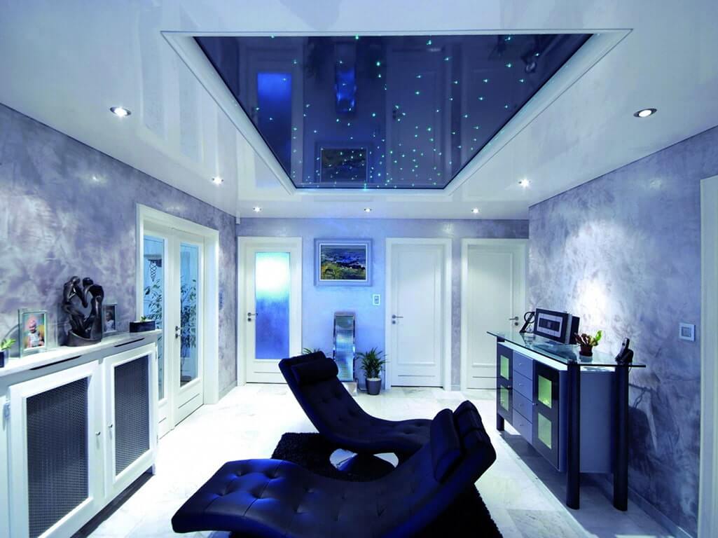 high-tech ceiling design