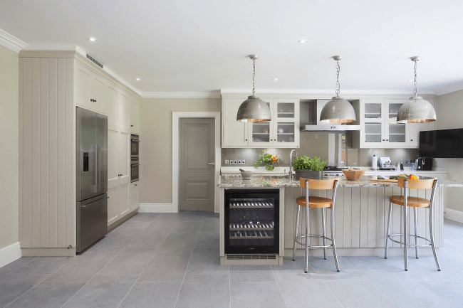 Kitchen in soft colors