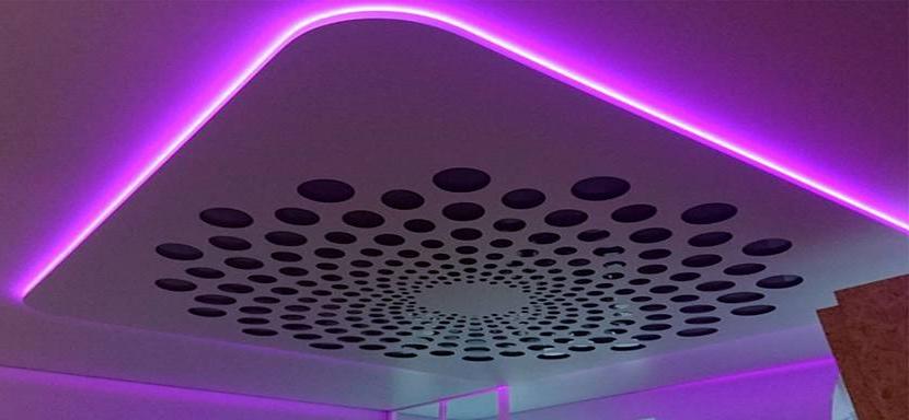 Perforated soaring ceilings